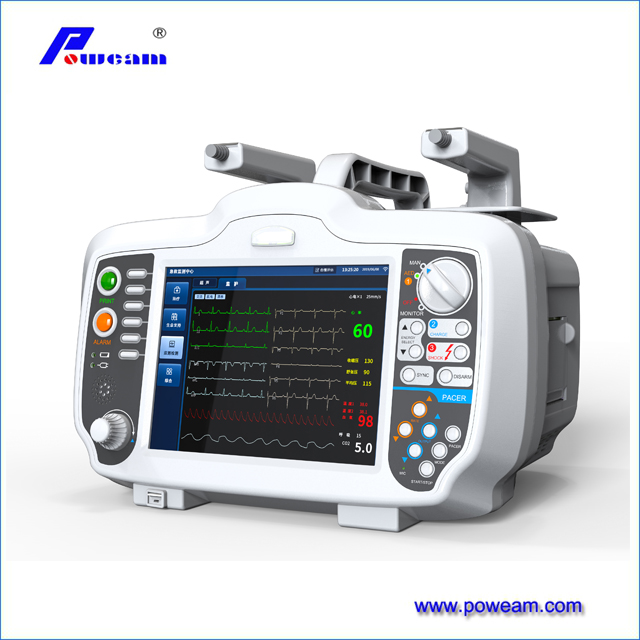 Biphasischer Defibrillator-Monitor für medizinische Krankenhausausrüstungen