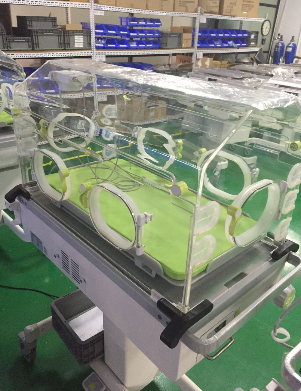 Babycare 5A Critical Care Säuglingsinkubatoren mit großem LCD-Display